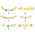 thumbnail image 3 of Letter Banner For Christening & Baptism Congratulations Banner Banners Customize Birthday Banner Custom Banner, 3 of 9