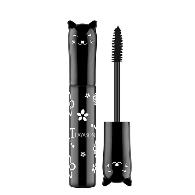 Mascara Lavable Maquillage, Maquillage des Yeux Couleur Mascara Imperméable Séchage Rapide Cils, Mascara Volumisant (Noir)
