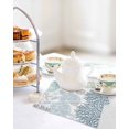 thumbnail image 7 of Blue Beige Coastal Turtle Dish Towels Set, Waffle Weave Kitchen Towels 3 Pieces, Ocean Coral Nautical Microfiber Hair Face Bath Tea Towel Absorbent Quick Drying Cleaning Dish Cloths, 12"x12", 7 of 7