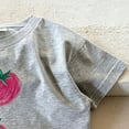 thumbnail image 5 of YEPGAR Toddler Boy Summer Graphic Short Sleeve T Shirts Casual Comfortable Baby Tee (Grey, 2-3 Years), 5 of 6