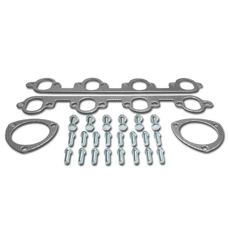 DNA Motoring GKTSET-FPU54-2WD-SHORTY Exhaust Gasket for 57-72 Ford F100 5.8L/5.9L/6.4L V8