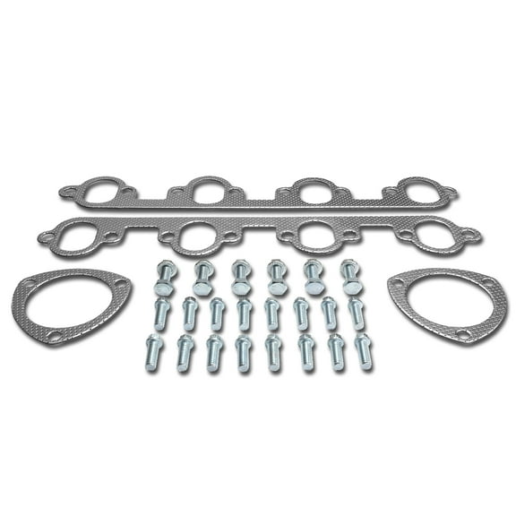 DNA Motoring GKTSET-FPU54-2WD-SHORTY Exhaust Gasket for 57-72 Ford F100 5.8L/5.9L/6.4L V8