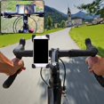thumbnail image 3 of Soporte De Montaje De Manillar De Bicicleta De Bicicleta Giratoria De 360 ​​gra Para Teléfono / GPS - Negro + Rosa Sunnimix soporte de teléfono para manillar de bicicleta, 3 of 8