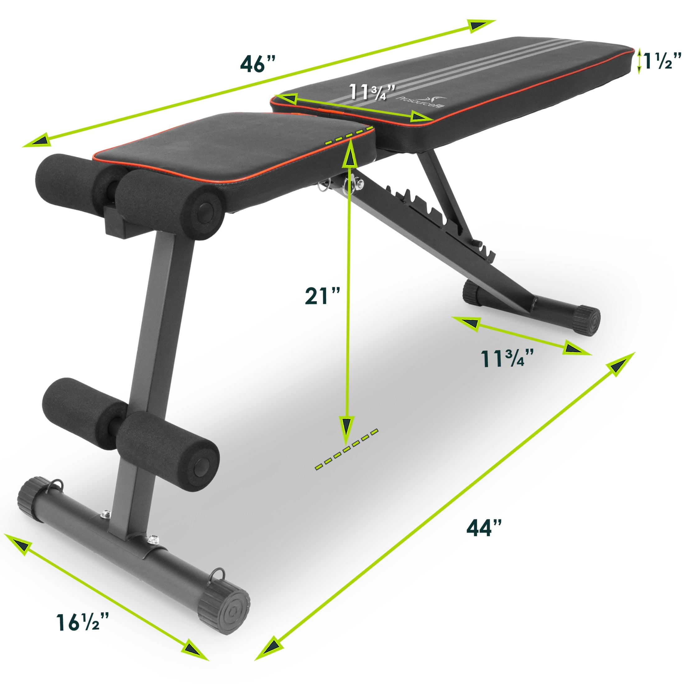 ProsourceFit Adjustable Weight Bench for Home and Gym Strength Training