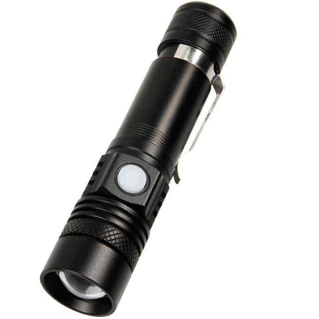 Linterna T6 LED LIG LIGHTLINE Recargable Zoom Súper Linterna Para Acampar Al Aire Libre Emergencia