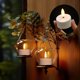thumbnail image 5 of 6 Velas Votivas Recargables Sin Llama con Control Remoto y Temporizador, Base de Carga para Velas LED de Plástico ., 5 of 5