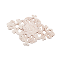 thumbnail image 4 of 10X Lots Wood Carved Long Onlay Applique Unpainted Flower Walls Cabinets Door Decor Type:21X15cm, 4 of 7