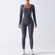 thumbnail image 1 of Traje de yoga de una pieza sin costuras, pantalones de manga larga, traje deportivo de fitness de otoño e invierno, traje de cuerpo de levantamiento de cadera y abdomen con alta elasticidad, 1 of 5