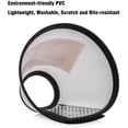 thumbnail image 4 of Adjustable Recovery Pet Cone E-Collar for Cats Puppy Rabbit, Plastic Elizabeth Protective Collar Wound Healing Practical Neck Cover, Small & Medium （5#）, 4 of 8