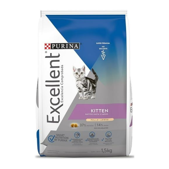 Alimento Para Gato Excellent Kitten 1.5kg