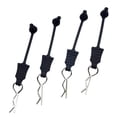 thumbnail image 6 of Almencla 5x4x Metal Body Clips Pins with Fixing Bracket R Type Pin for RC Car Tail Wing, 6 of 8