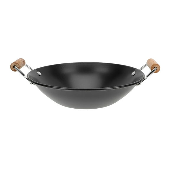 AURARMLET Cooking Pot Black 1Set 11.8X9.8X3.1In