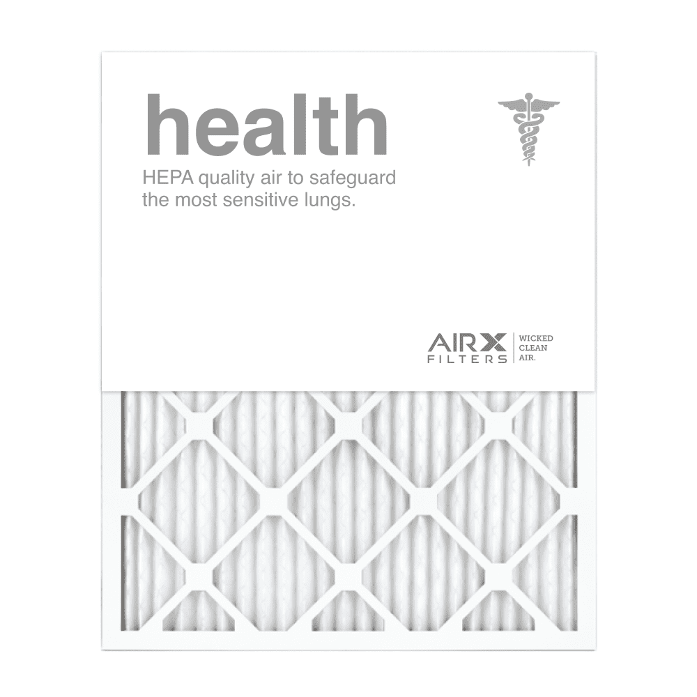 AIRx Filters 20x25x1 Air Filter MERV 13 Pleated HVAC AC Furnace Air Filter, Health 1-Pack Made in the USA