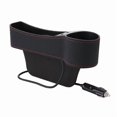 thumbnail image 2 of Car Charging Pocket Cup Holder Seat Gap Side Storage Box, 2 of 5