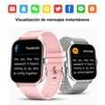 thumbnail image 2 of LOLO Smartwatch Reloj Inteligente para Hombre Mujer Smart Watch Deportivo Impermeable Compatible con iPhone y Android Celular (Negro), 2 of 5