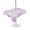 Purple, variant on Outdoor Tablecloth with Umbrella Hole for Patio/Picnic/Party/Camping, Purple White Floral Waterproof Table Cloth Rectangle Table Cover Washable, Spring Botanical Leaves Farmhouse (52"x 70")
