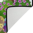 thumbnail image 4 of SKYSONIC Cute Easter Bunny Area Rug Pad 24x36 Inch 100% Light Weight Polyester Fabric for Living Bedroom, 4 of 6