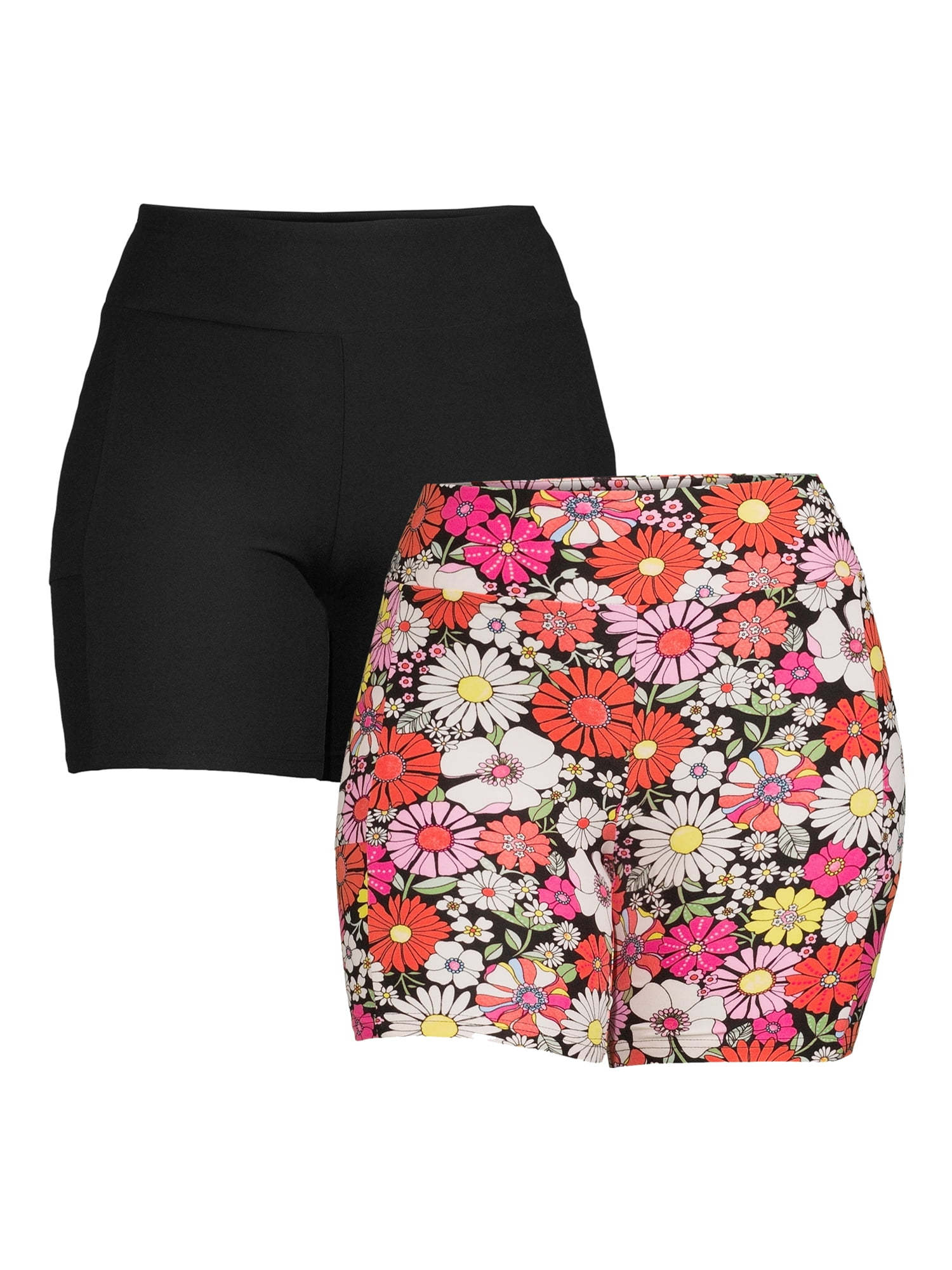 Printed Bike Shorts 
