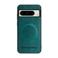 thumbnail image 2 of ELEHOLD PU Leather Case For Google Pixel 8 Pro Slim Magnetic Shockproof Cover, [MagSafe Compatible], [Lens&Screen Protection], Drop protection Case - Green, 2 of 11