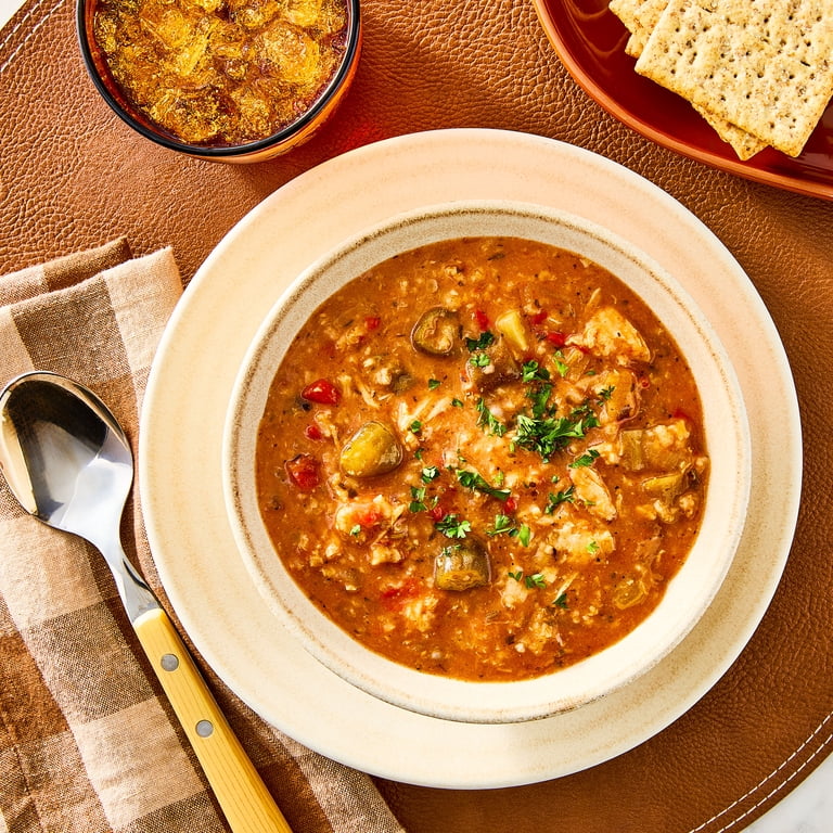 Marketside Chicken & Sausage Gumbo Soup, 16 oz Cup - Walmart.com