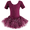 Dark Purple, variant on Girls Ballet Dress with Tutu, Sparkly Skirted Leotard, Stretch Dancewear for Ballet & Dance Class
