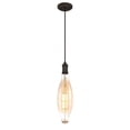 thumbnail image 1 of Westinghouse Lighting 6357200 1 Light LED Mini Pendant Oil Rubbed Bronze Finish with Oversized Filament Lamp, 1 of 1