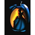 thumbnail image 2 of Junior's Cinderella Cinderella Halloween Pumpkin  Racerback Tank Top Black Medium, 2 of 5