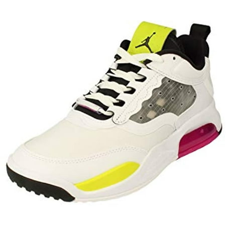 Nike Air Jordan Max 200 Mens Trainers CD6105 Sneakers Shoes (UK 8 US 9 EU 42.5, White Black Fuchsia 102)