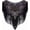 Black, variant on Women's Vintage 1920s Fringed Shawl Wraps Beaded Sequin Evening Cape Bridal Shawl Capelet Flapper Bolero Cover Up