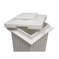 thumbnail image 2 of Good Ideas Savannah Patio Outdoor Decorative Column 30 Gallon Storage Waste Bin, 2 of 4
