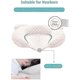 thumbnail image 5 of Soft Baby Pillows for Infants Unisex Newborn Head Shaping Infant Support Sleeping Head Pillows Love Latex Pillow, 5 of 5