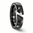 thumbnail image 5 of Edward Mirell Black Ti .10ct Diamond 6mm Band EMR211, 5 of 5