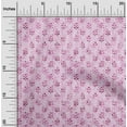 thumbnail image 2 of oneOone Velvet Pink Fabric Aian Batik Craft Projects Decor Fabric Printed By The Yard 58 Inch Wide, 2 of 4