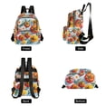 thumbnail image 4 of FORMRS Mini Backpack Purse for Women Travel Daypack Casual Shoulder Bag, Watercolor Tomatoes, 4 of 7