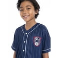 thumbnail image 6 of Captain America Boys Character Graphic Baseball Jersey, Sizes 4-18, 6 of 6