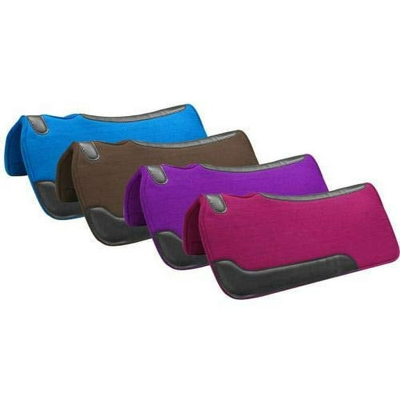 Showman 31" x 31" Felt Saddle Pad (Blue)