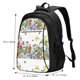 thumbnail image 5 of Easygdp Herbs and Wildflowers Mochila para Laptop de Viaje con Puerto USB, Mochila para Laptop con Puerto de Carga USB para Mujeres y Hombres, 5 of 7