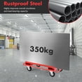 thumbnail image 6 of Topcobe Handling Heavy Duty Sheetrock Sheet Panel Service Cart, Moving Platform Hand Truck, Easy Storage, 6 of 8