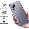 thumbnail image 2 of Compatible with Xiaomi 13 Lite Case Shockproof, Ultra Thin Xiaomi 13 Lite Phone Case Matte Hard PC Shockproof Anti-Scratch Protective Cases (Grey), 2 of 14