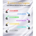 thumbnail image 3 of Masajeador facial ELISHINE Light 7 Color Portable Skin Care, 3 of 7