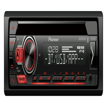Pioneer DEH-S31BT CD Receiver with Bluetooth, Single DIN, In-Dash | Pioneer Smart Sync App | Android and Apple iOS Compatibility