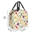 thumbnail image 3 of Easygdp Vegetable Bolsa Térmica Premium - Tela Oxford Impermeable, Gran Capacidad, Bolsillo Frontal, Unisex para Trabajo, Escuela, Actividades al Aire Libre y Picnics, 3 of 8