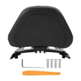 thumbnail image 3 of Passenger Backrest, Weather Resistant Passenger Back Cushion Anti UV With Steel Bracket For Motorbike, 3 of 8