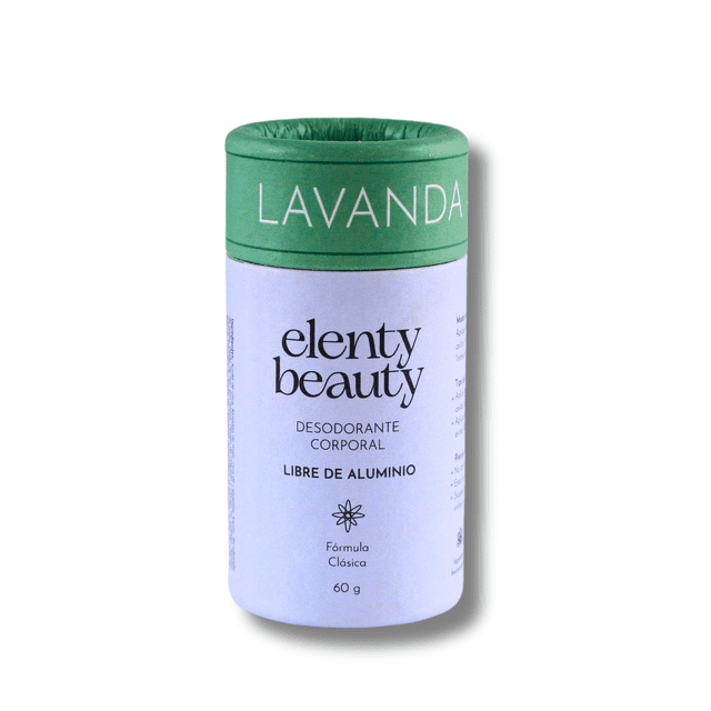 Desodorante sin aluminio lavanda menta ecológico