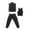 Noir, variante sur Vêtements pour Figurine Masculine 1/12, Manteau pour Poupées 1/12, Vêtements pour Figurine Articulée pour Poupée de 6 Pouces Noir