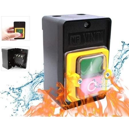 Waterproof Push Button Safety Switch 220V / 380V 10A ON / OF for ...