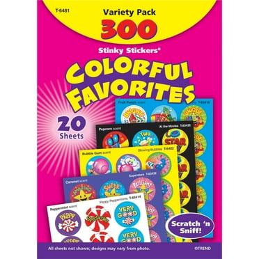 TREND Sticker Assortment Pack, Super Stars and Smiles, 738 Stickers/Pad ...