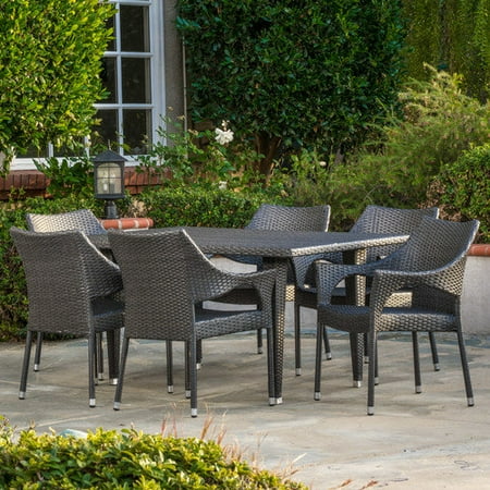 Home Loft Concept Cliff Outdoor 7 Piece Dining Set