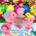 thumbnail image 4 of Huevos de Pascua jumbo de 8 piezas Sufuplay con juguetes de cuerda, 4 of 7
