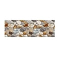 thumbnail image 1 of Corridor Stone Patterned Carpet with 3D Pebble Design Washable Floor Mat for Entrance Bathroom and Kitchen Use, 1 of 5
